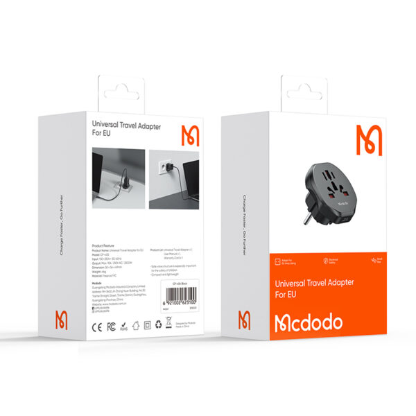 Universal Reiseadapter 10A – Mcdodo CP-4550