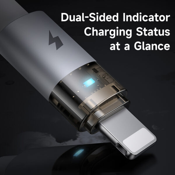 USB-A zu Lightning 3A Ladekabel mit LED-Licht – Mcdodo CA-691