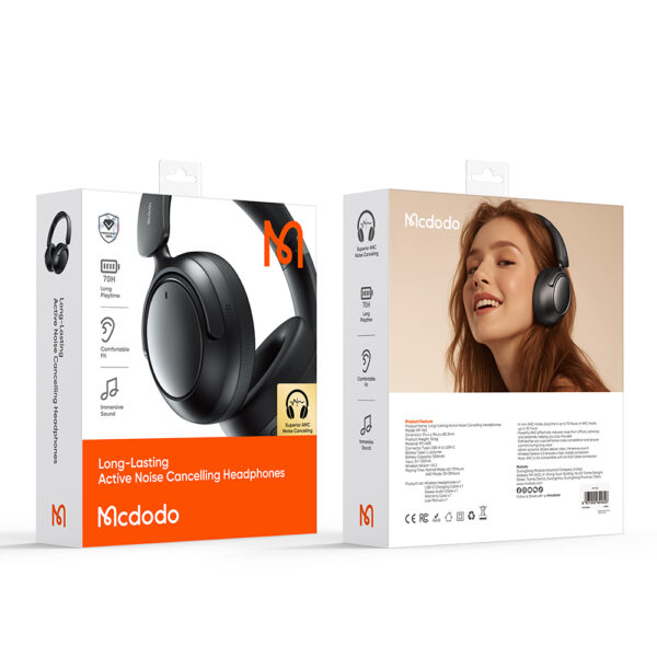 Kabellose ANC-Kopfhörer T01 Serie mit aktiver Geräuschunterdrückung - Mcdodo HP-1400