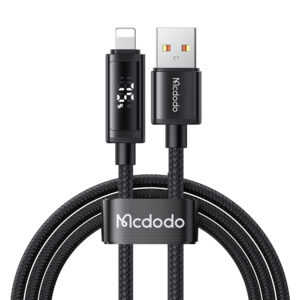 3A A TO L Cable with Dual LED Display