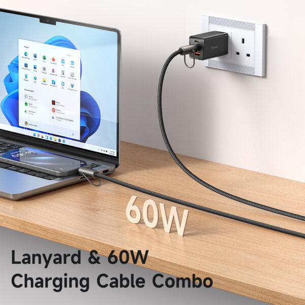USB-C zu USB-C 60W Lanyard Ladekabel 1,2 m – Mcdodo CA-683