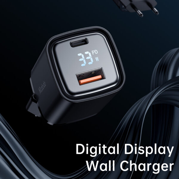 33W Digitales Schnellladegerät mit Dual-Port – Mcdodo CH-1701