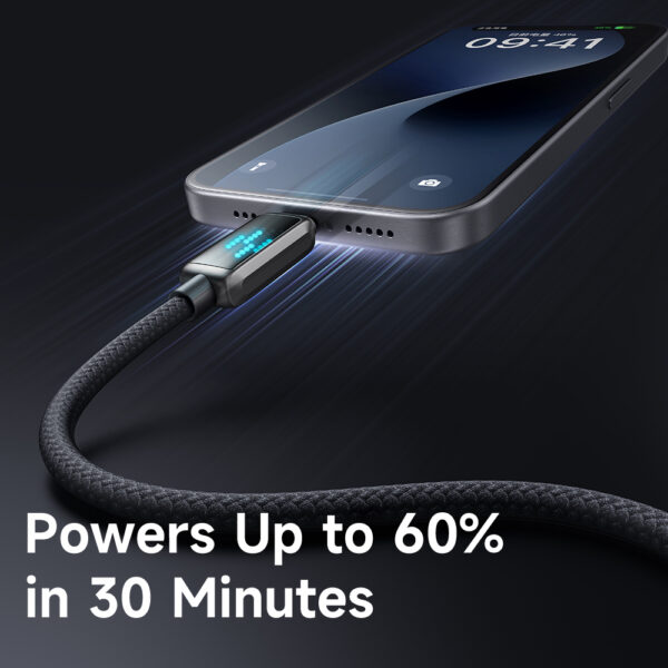 Transparentes USB-C-zu-USB-C-Ladekabel mit 100W Leistung – Mcdodo CA-4250