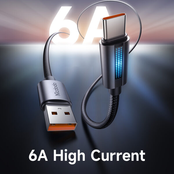 USB-A to USB-C Charging Cable with Breathing Light – Mcdodo CA-5180