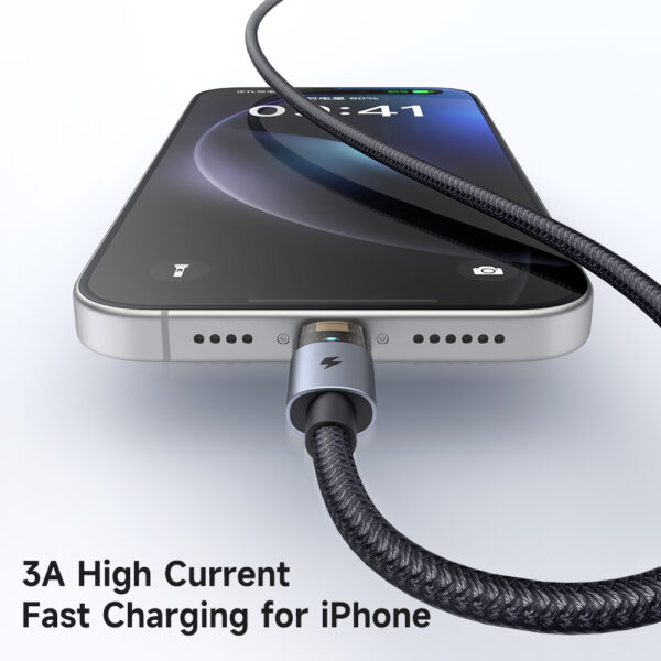 USB-A zu Lightning 3A Ladekabel mit LED-Licht – Mcdodo CA-691