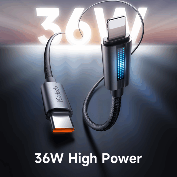 USB-C auf Lightning Ladekabel mit Atmungslicht – Mcdodo CA-5710