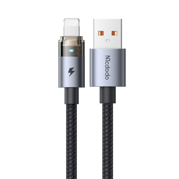 USB-A zu Lightning 3A Ladekabel mit LED-Licht – Mcdodo CA-691