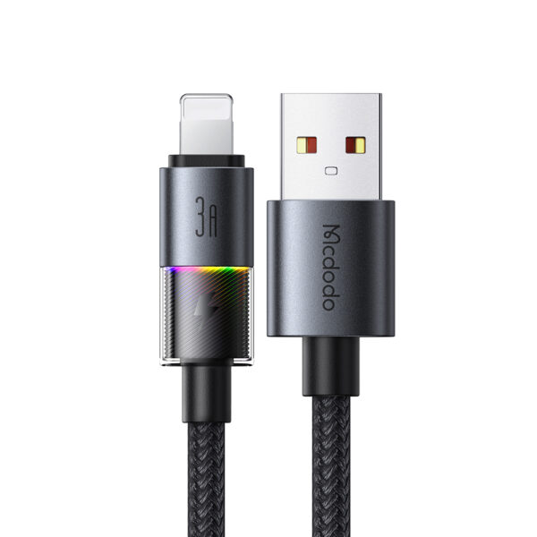 USB-A zu Lightning RGB Kabel mit 7 Farben & 3A – Mcdodo CA-8170 | Techmann