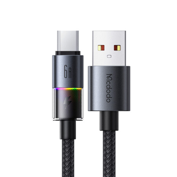 USB-A zu USB-C RGB Kabel mit 7 Farben & 6A – Mcdodo CA-8180 | Techmann