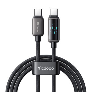 Transparentes USB-C-zu-USB-C-Ladekabel mit 100W Leistung – Mcdodo CA-4250
