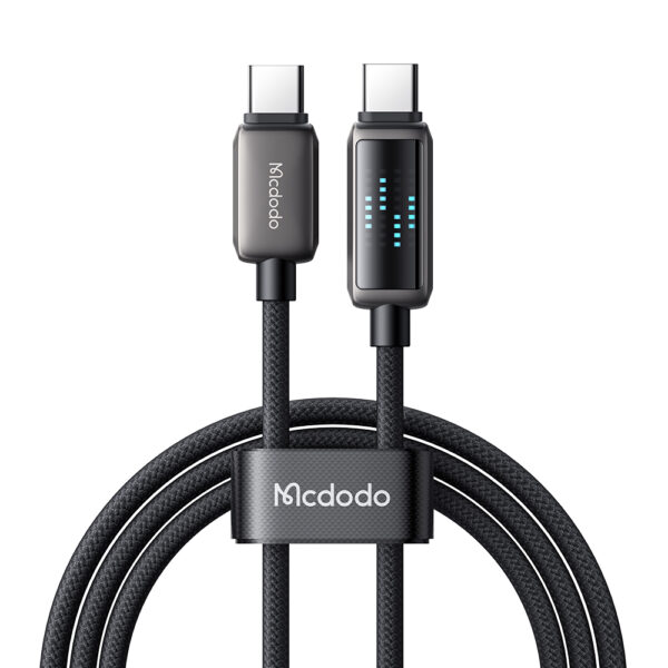 Transparentes USB-C-zu-USB-C-Ladekabel mit 100W Leistung – Mcdodo CA-4250