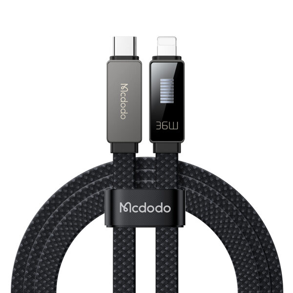 Lightning-Ladekabel mit Rhythmus-LED-Anzeige, 36W, 1,2 m – Mcdodo CA-4960