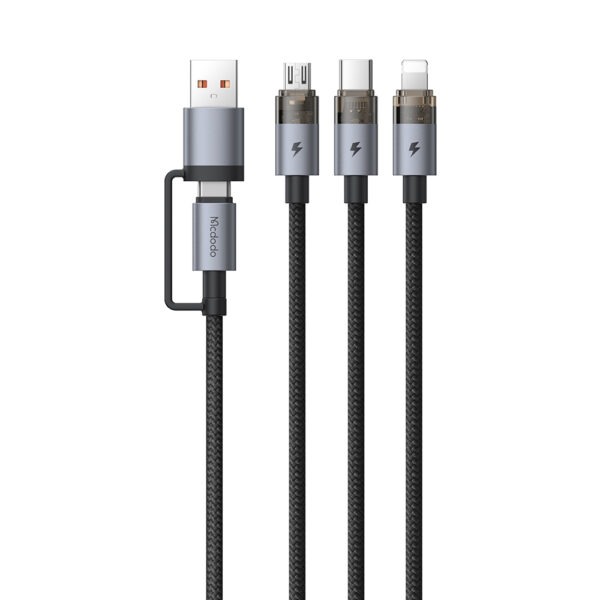 6-in-1 Kabel 100W mit Ladeanzeige – Modell CA-7260 – Mcdodo