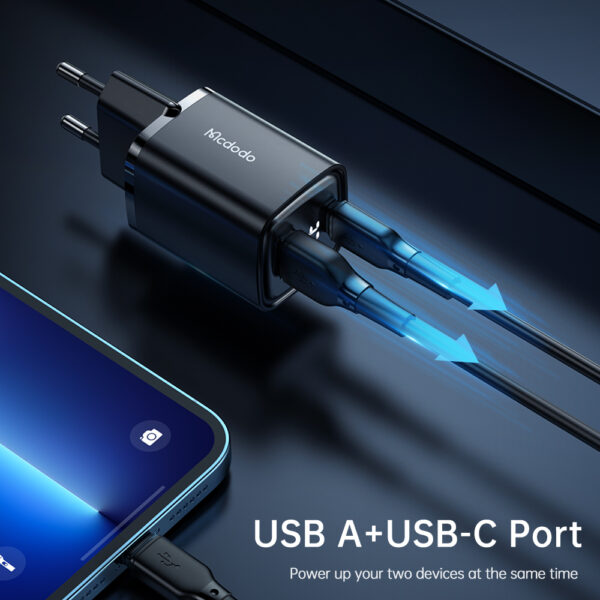 33W Digitales Schnellladegerät mit Dual-Port – Mcdodo CH-1701