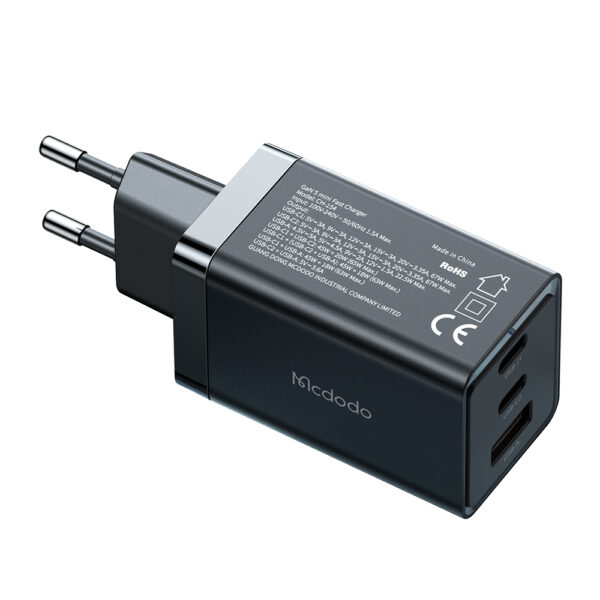GaN Mini Schnellladegerät 70W, 3-Port , Mcdodo CH-1541