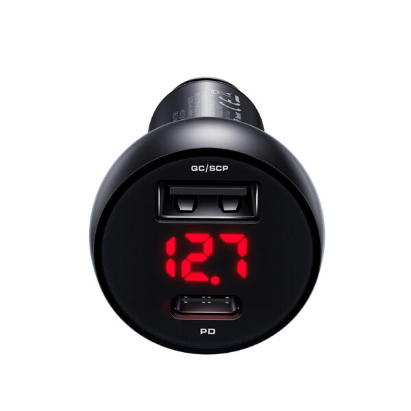 30W Auto-Ladegerät mit Digitalanzeige (PD + 5A Fast Charge) - Mcdodo CC-6810
