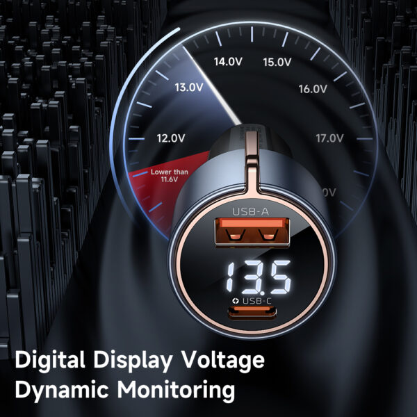 75W Digitaler Auto-Ladegerät mit Display – Mcdodo CC-3690