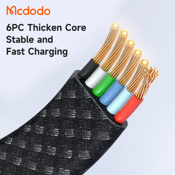 USB-C zu USB-C Ladekabel mit LED-Anzeige, 100W, 1.2m, 5A – Mcdodo Modell CA-4470