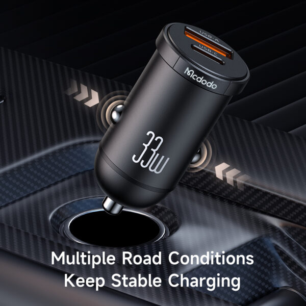 33W Auto-Ladegerät mit 2 Anschlüssen – Mcdodo CC-2320