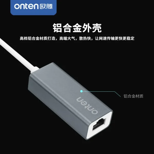 USB-C zu LAN Gigabit Adapter – Onten OTN-9598