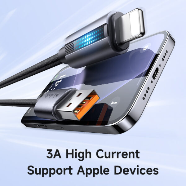 USB-A auf Lightning Ladekabel mit Atmungslicht – Mcdodo CA-5660