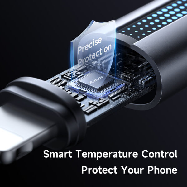 USB-A auf Lightning Ladekabel mit Atmungslicht – Mcdodo CA-5660