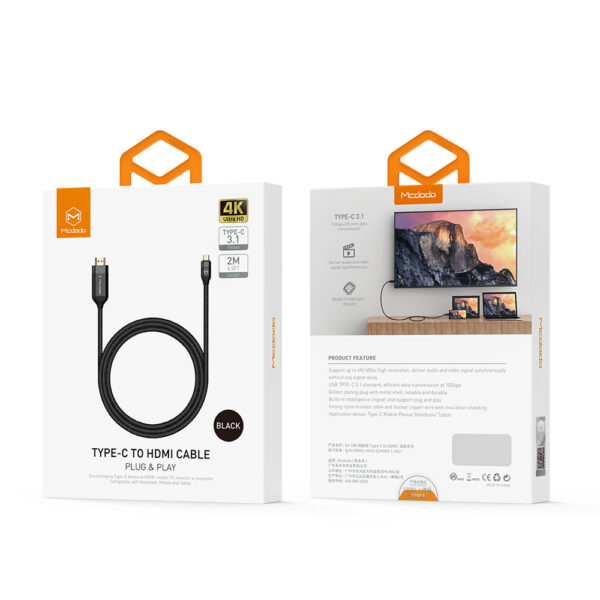 Typ-C-zu-HDMI-Kabel 2m - Mcdodo CA-5880