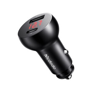 30W Auto-Ladegerät mit Digitalanzeige (PD + 5A Fast Charge) - Mcdodo CC-6810
