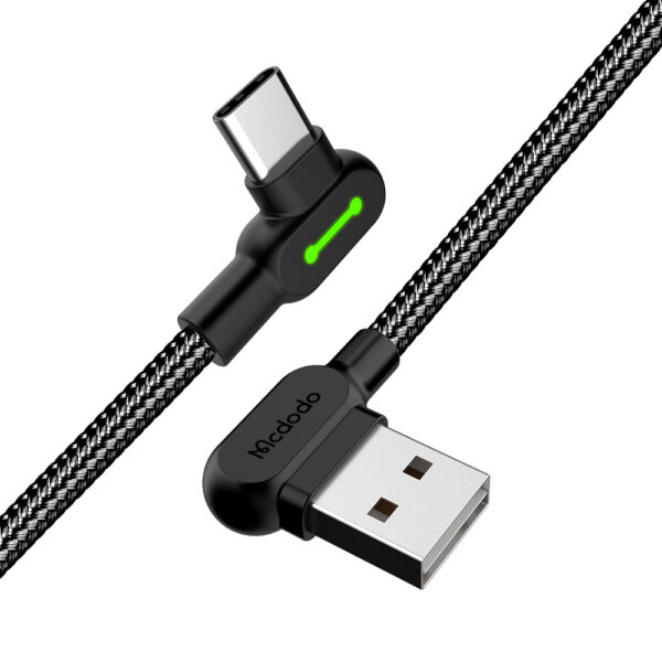 USB-A to Type-C 90° Fast Charging Cable 1.8m – Mcdodo CA-5282