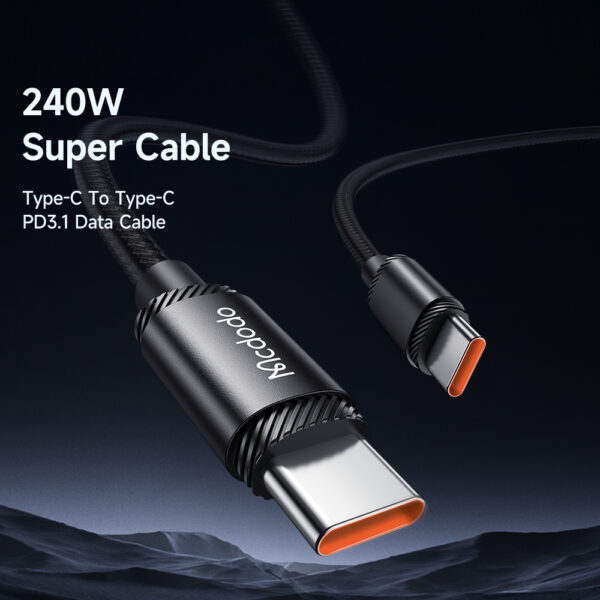 USB-C zu USB-C Ladekabel 2 Meter, 240W PD3.1 – Mcdodo CA-3681