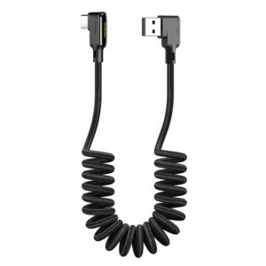 USB-A-zu-Typ-C Spiralkabel 1,8 m – Mcdodo CA-7310