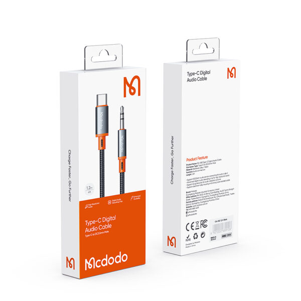 USB-C auf 3,5mm AUX Audiokabel 1,2 m - Mcdodo CA-0820
