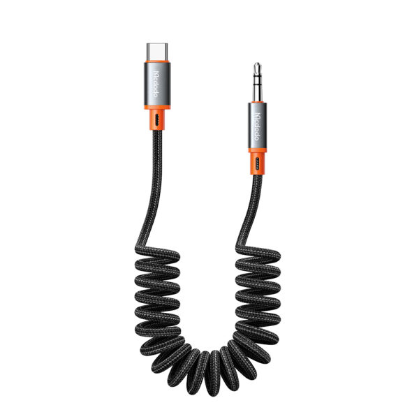 USB-C auf 3,5mm Klinke Spiralkabel 1.8m – Mcdodo CA-0900