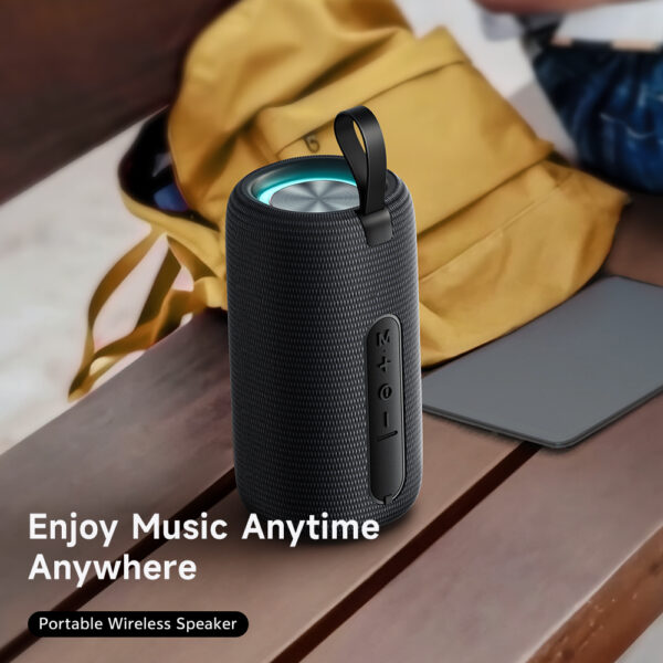 Tragbarer Bluetooth-Lautsprecher Modell mit Farblichtern - Mcdodo BS-1410