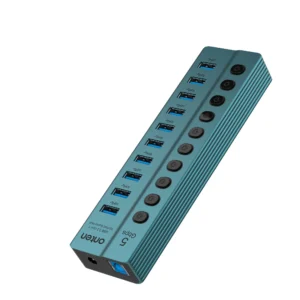 10-Port USB 3.0 Hub mit Einzelschaltern – Onten OTN-5308