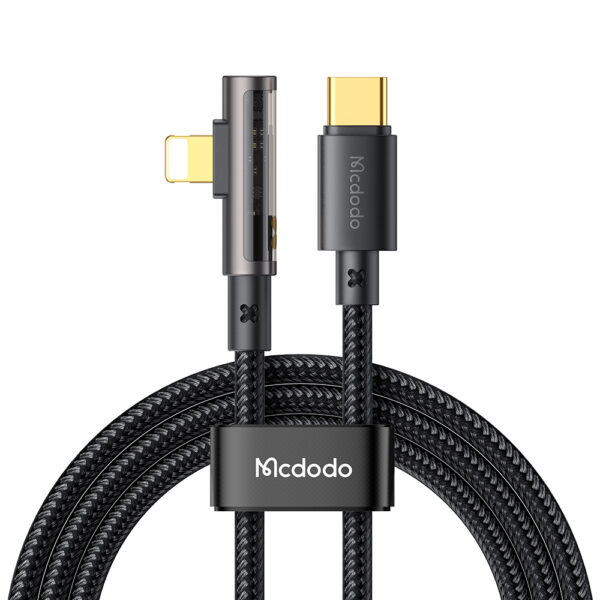 90° USB-C auf Lightning Schnellladekabel 1.2 M – Mcdodo CA-3390