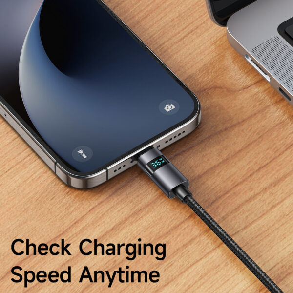 USB-C-zu-Lightning-Kabel mit horizontalem LED-Display, 36W Schnellladen, Modell Mcdodo CA-6570