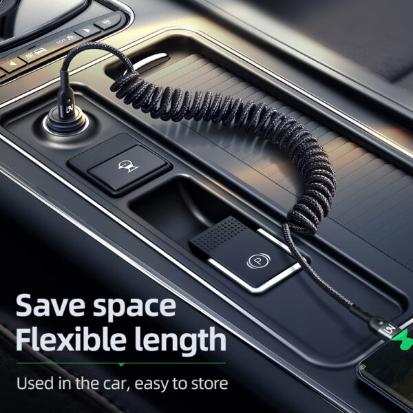 USB-C zu USB-C Spiralkabel 1,8m 60w – Mcdodo CA-7860