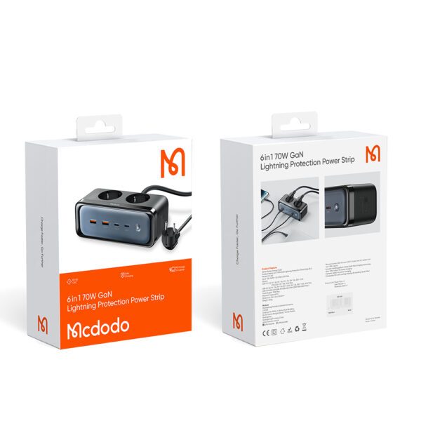 6-in-1 70W GaN Schnellladegerät – Mcdodo CH-4610
