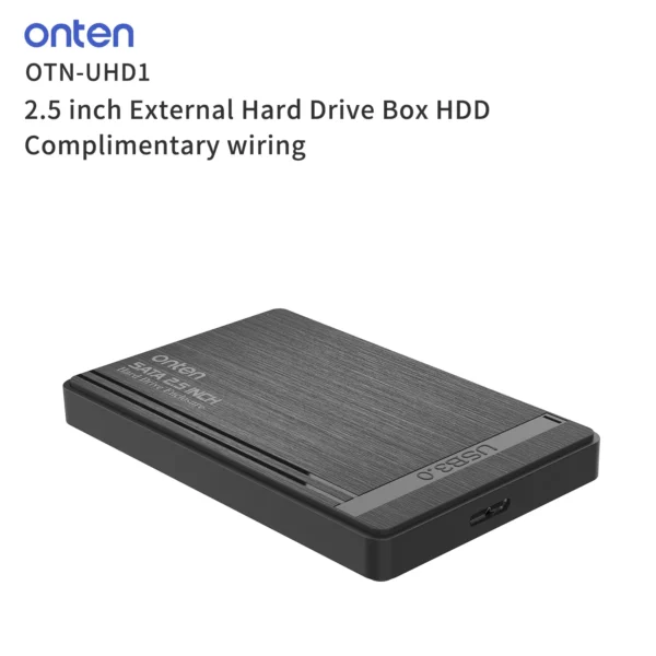 Externes 2.5" Festplattengehäuse USB 3.0 & Type-C – Onten OTN-UHD1