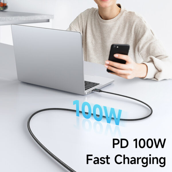 USB-C auf USB-C Ladekabel mit horizontaler LED-Anzeige, 100W Schnellladen, Mcdodo CA-5610