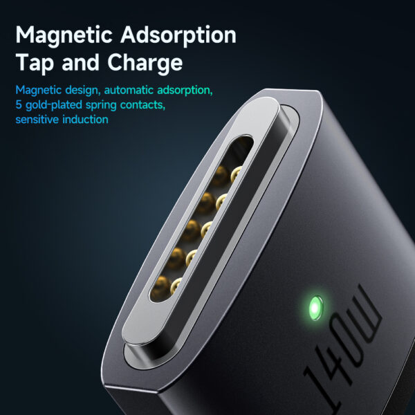Magnetisches USB-C-zu-Magsafe-3-Ladekabel 140W, 2 Meter - Mcdodo CA-1470