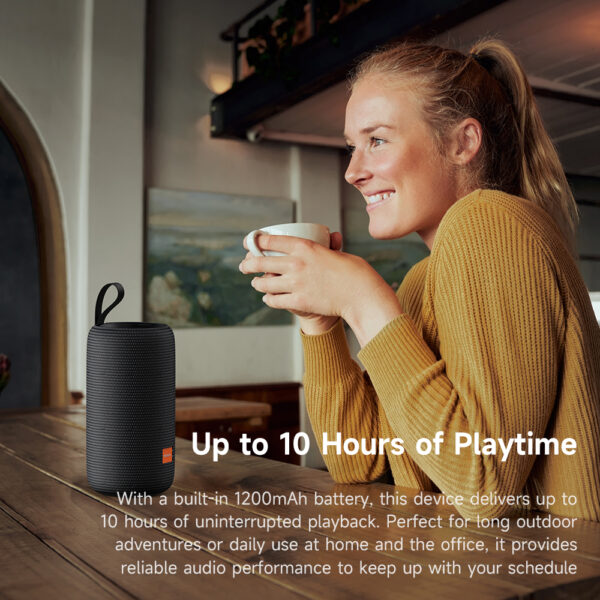 Tragbarer Bluetooth-Lautsprecher Modell mit Farblichtern - Mcdodo BS-1410