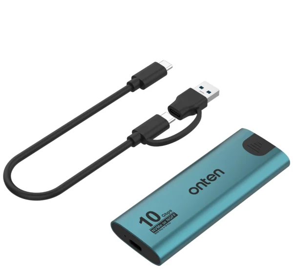 SSD-Gehäuse mit NVMe- und NGFF-Unterstützung – Onten OTN-UCA322+