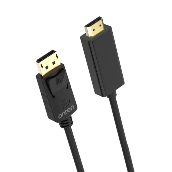 DisplayPort-zu-HDMI-Kabel 4K-Unterstützung, in 1,8m und 3m erhältlich – Onten OTN-DP303