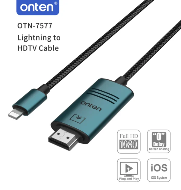 Lightning-zu-HDMI-Kabel – Onten OTN-7577