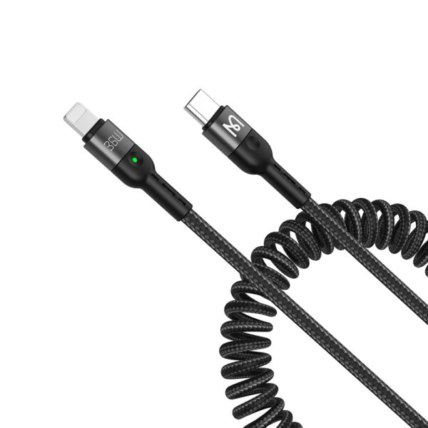 Spiralkabel USB-C auf Lightning 1,8 M - Mcdodo CA-1960