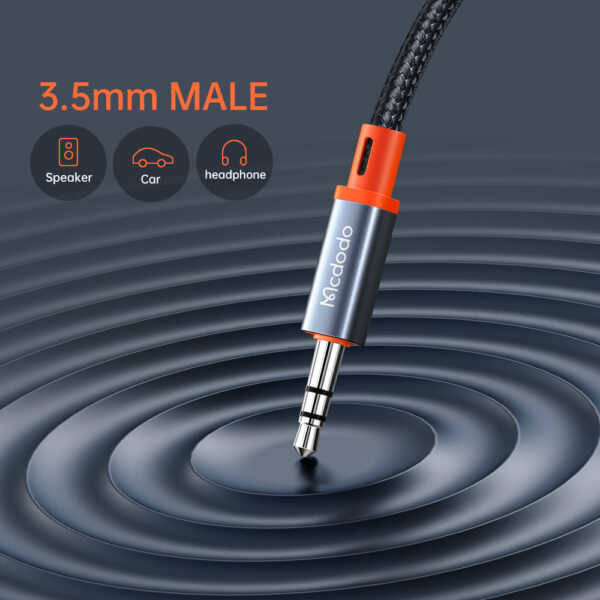 Lightning auf 3,5mm Klinke Spiralkabel 1.8m – Mcdodo CA-0890