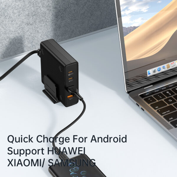 100W GaN Schnellladegerät mit 4 Anschlüssen – Mcdodo CH-1802