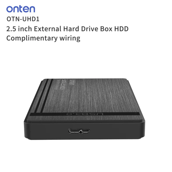 Externes 2.5" Festplattengehäuse USB 3.0 & Type-C – Onten OTN-UHD1